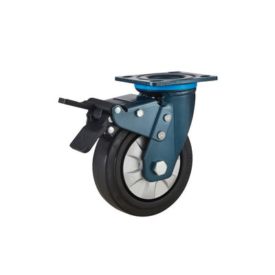 100mm 150mm Ciężkie koła koła Hi elastyczne Thermoplastic gumy koła