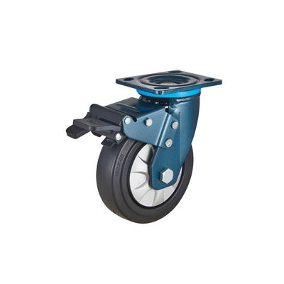 100mm 150mm Ciężkie koła koła Hi elastyczne Thermoplastic gumy koła