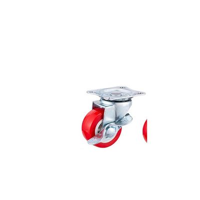 Czerwony koło 25mm -75mm Universalne krzesło biurowe koło